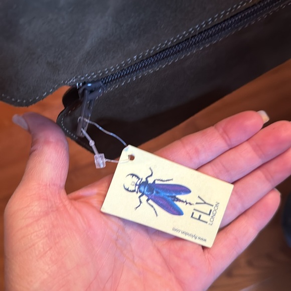 NWT • FLY London • Women's Classic Boots • Diesel Oil Suede • 🤎 Size 39 • 🤩 - Picture 4 of 17